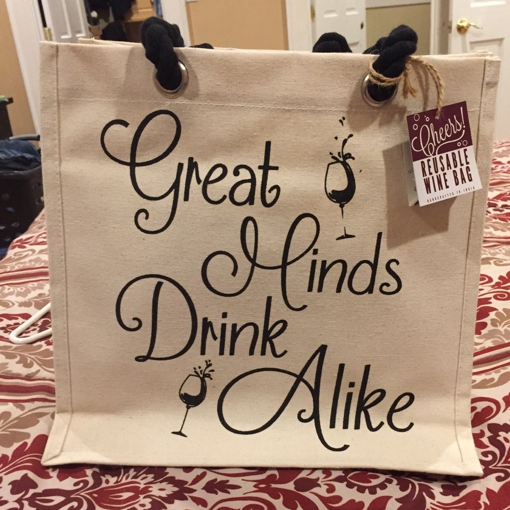 Wine Tote Bag